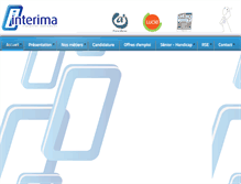 Tablet Screenshot of interima.com